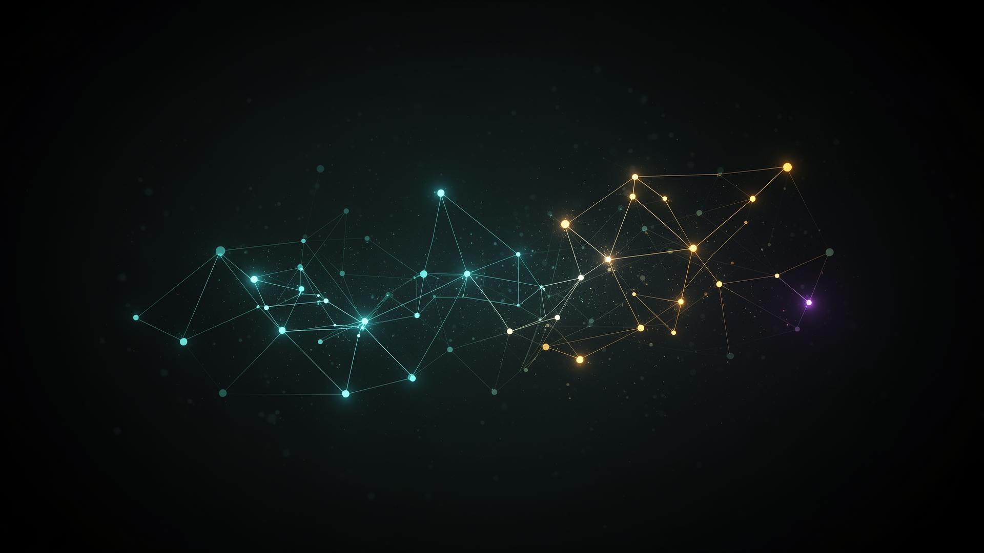 Connected visibility system showing publication, content, SEO, AI visibility, local, authority, geo-targeted reach, and analytics nodes
